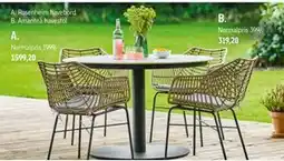 Føtex Rosenheim havebord tilbud