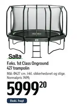 Føtex 1st Class Onground 427 trampolin tilbud