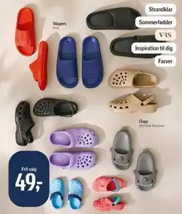 Føtex Slippers tilbud