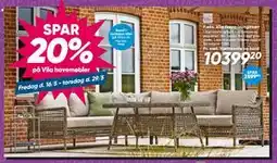 Bilka Vila Frøya loungesæt tilbud