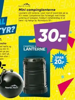Bilka Mini campinglanterne tilbud