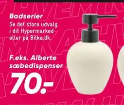 Bilka Alberte sæbedispenser tilbud