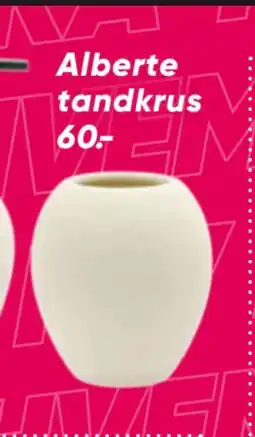 Bilka Alberte tandkrus tilbud