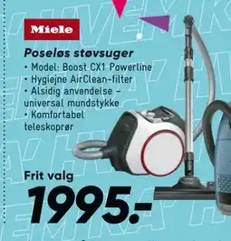 Bilka Poseløs støvsuger tilbud