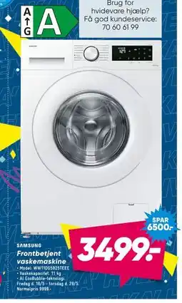 Bilka Frontbetjent vaskemaskine tilbud