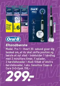 Bilka Eltandbørste tilbud