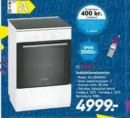 Bilka Induktionskomfur tilbud