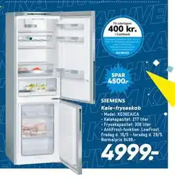 Bilka Køle-fryseskab tilbud
