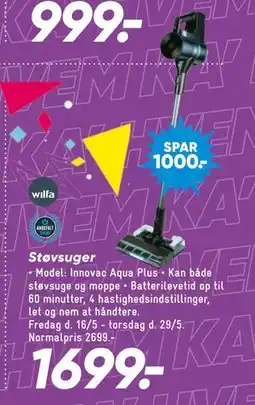 Bilka Støvsuger tilbud