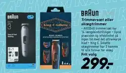 Bilka Trimmersæt eller skægtrimmer tilbud