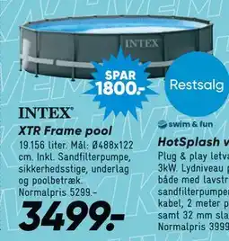 Bilka XTR Frame pool tilbud