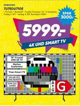 Bilka SAMSUNG TU75DU7105 tilbud