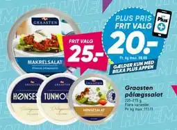 Bilka Graasten pålægssalat tilbud