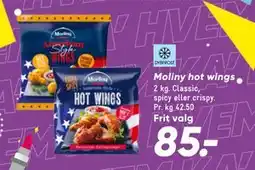 Bilka Moliny hot wings tilbud
