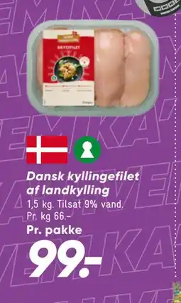 Bilka Dansk kyllingefilet af landkylling tilbud