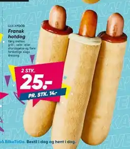 Bilka Fransk hotdog tilbud