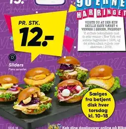 Bilka Sliders tilbud