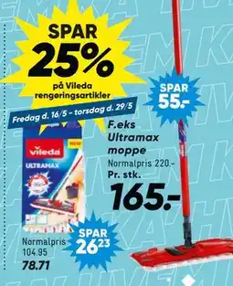 Bilka SPAR 25% på Vileda rengøringsartikler tilbud
