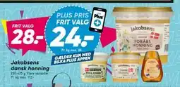 Bilka Jakobsens dansk honning tilbud