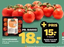 Netto Cocktailtomater tilbud