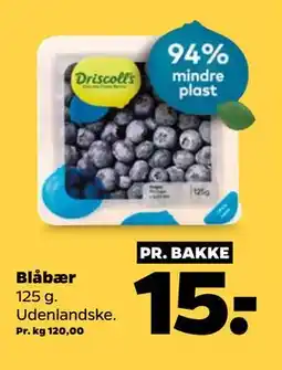 Netto Blåbær tilbud