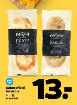 Netto Bakersfield focaccia tilbud