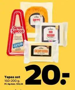 Netto Tapas ost tilbud
