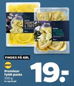Netto Premieur fyldt pasta tilbud