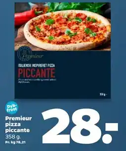 Netto Premieur pizza piccante tilbud