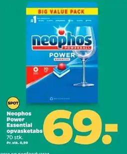 Netto Neophos Power Essential opvasketabs tilbud