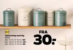Netto Opbevaring med låg tilbud