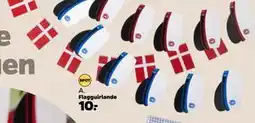 Netto Flagguirlande Med røde eller blå huer tilbud