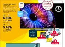 Panasonic Center PANASONIC 65/55” 4K LED TV tilbud