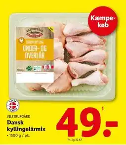 Lidl Dansk kyllingelårmix tilbud