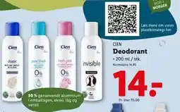 Lidl Deodorant tilbud