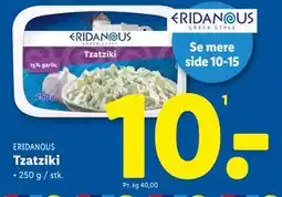 Lidl Tzatziki tilbud