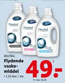 Lidl Flydende vaskemiddel tilbud