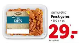 Lidl Fersk gyros tilbud