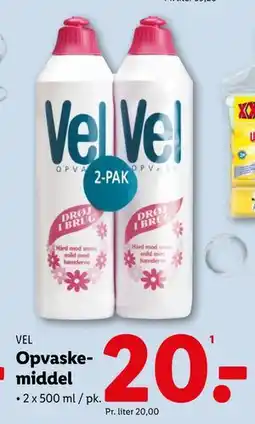 Lidl Opvaskemiddel tilbud