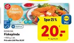 Lidl Fiskepinde tilbud