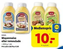 Lidl Mayonnaise eller remoulade tilbud