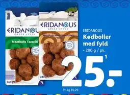 Lidl Kødboller med fyld tilbud