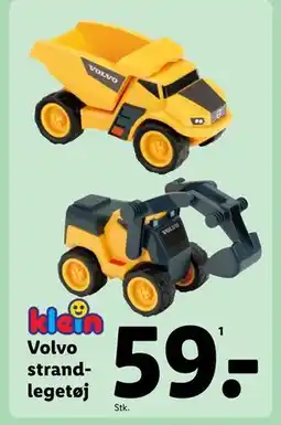 Lidl Volvo strandlegetøj tilbud