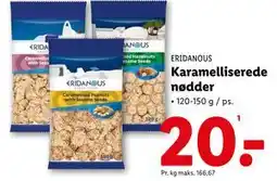 Lidl Karamelliserede nødder tilbud
