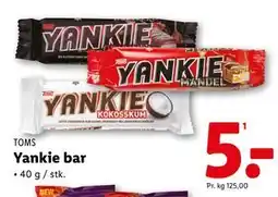 Lidl Yankie bar tilbud