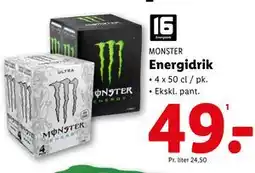 Lidl Energidrik tilbud