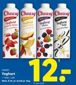 Lidl Yoghurt tilbud