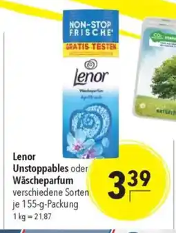 Citti LENOR Unstoppables oder Wäscheparfum tilbud
