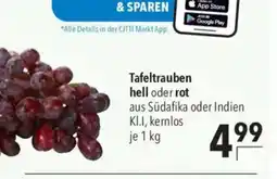 Citti Tafeltrauben hell oder rot tilbud