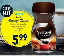 Citti NESTLE Nescafé Classic tilbud